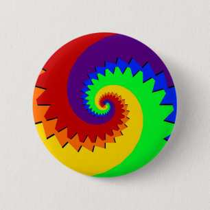 Digital Rainbow Spiral Knapp