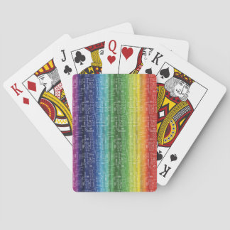 Digital regnbåge casinokort