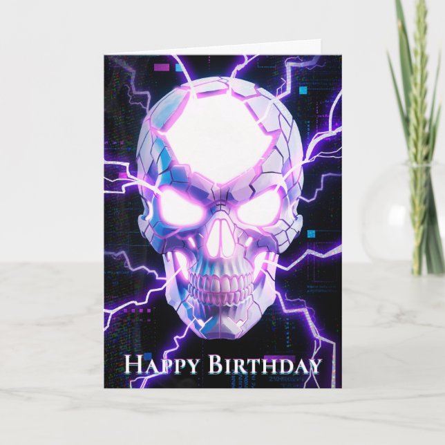 Digital resurrecession: The Neon Reaper Kort (Framsida)