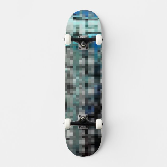Digital Roligt 1Design Mini Skateboard Bräda 18,5 Cm (Framsida)