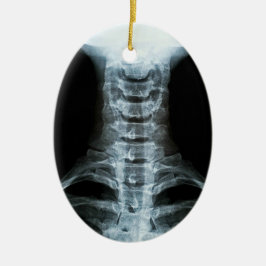 Digital röntgar konst (tillbaka text för julgransprydnad keramik