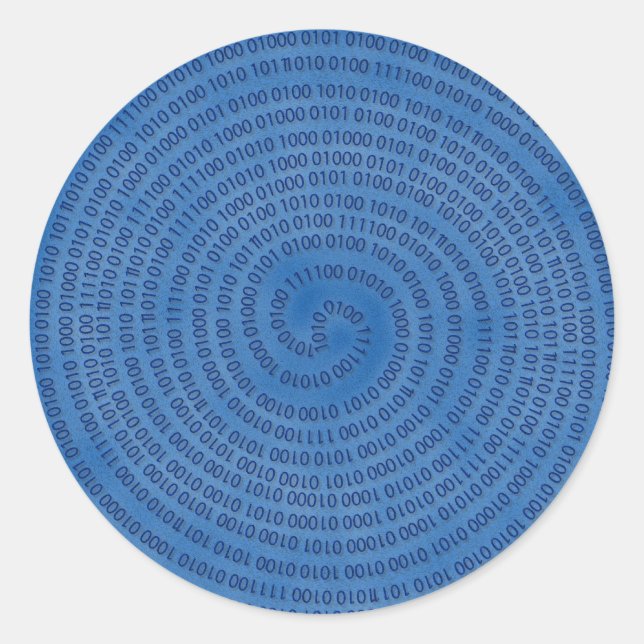 digital runt klistermärke (Framsida)