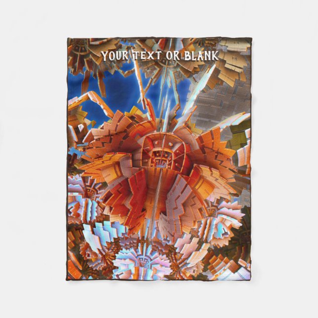 Digital Samurai Fleecefilt (Framsidan)