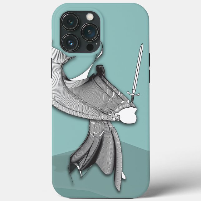 Digital Samurai Fodral-Mate iphone case (Baksida)