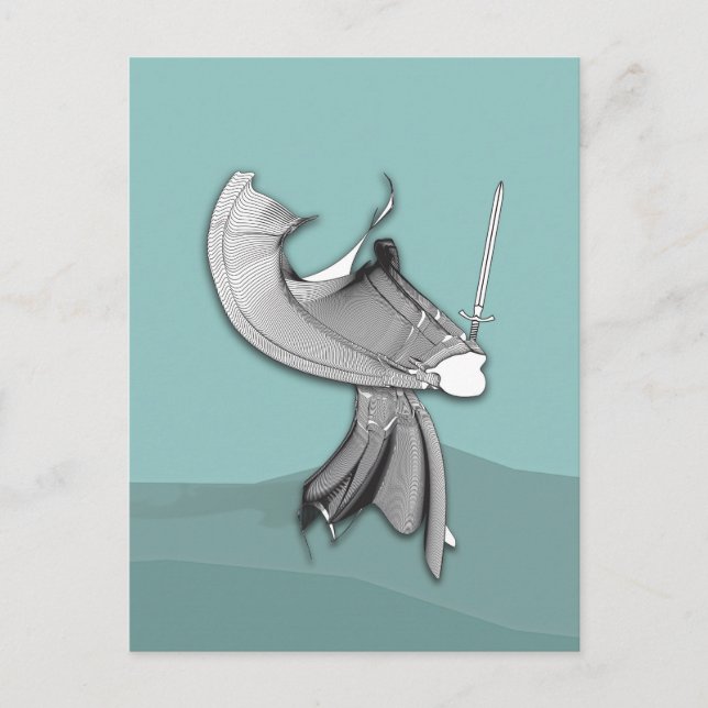 Digital Samurai Vykort (Framsida)
