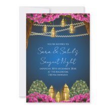 Digital Sangeet-inbjudan & bröllop Sangeet-kort