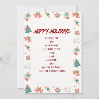 Digital Santa Shop: Personlig Helgdag Card Julkort