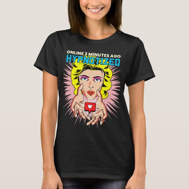 Digital Skräckhistoria - Hypnotiserad T Shirt (Framsida)