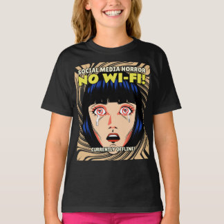 Digital Skräckhistoria - Sociala Medier T Shirt