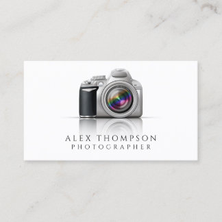 Digital SLR-Professionell - fotograf Visitkort