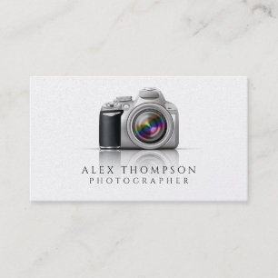 Digital SLR-Professionell - fotograf Visitkort