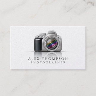 Digital SLR-Professionell - fotograf Visitkort