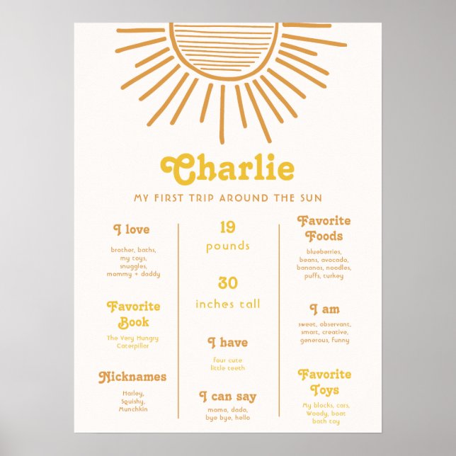 Digital Sol-milstolpe Poster (Framsidan)