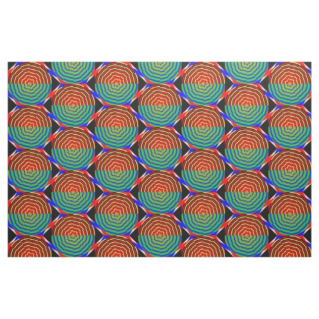 Digital solnedgång av Kenneth Yoncich Tyg (Fat Quarter)