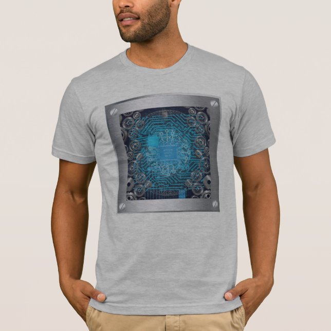 Digital Soul - Cyborg T Shirt (Framsida)