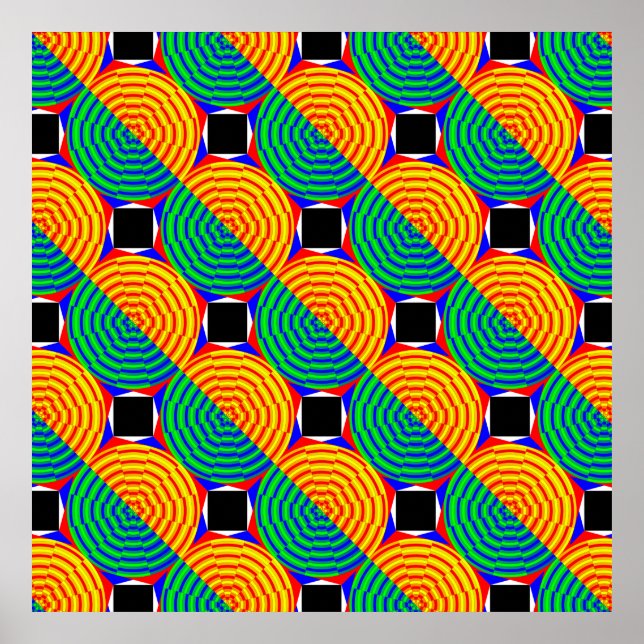 Digital Sunrise av Kenneth Yoncich Poster (Framsidan)