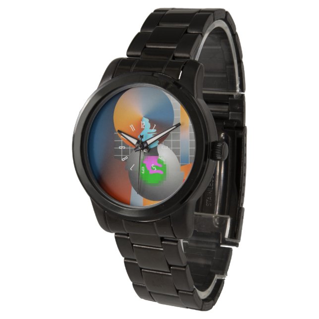 Digital Sunset Watch Armbandsur (Vinklad)