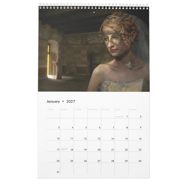 Digital Surreal & Fantasy Art 2012 - väggkalender Kalender (Jan 2027)