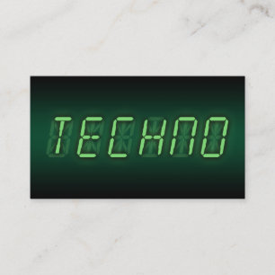 digital techno visitkort
