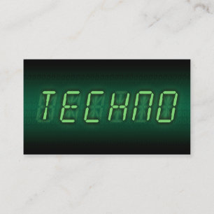 digital techno visitkort