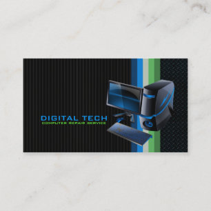 Digital teknologi. Datorvisitkortar Visitkort