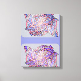 Digital Tentacles Abstract Modern Art Print Canvastryck