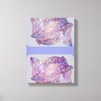 Digital Tentacles Abstract Modern Art Print Canvastryck