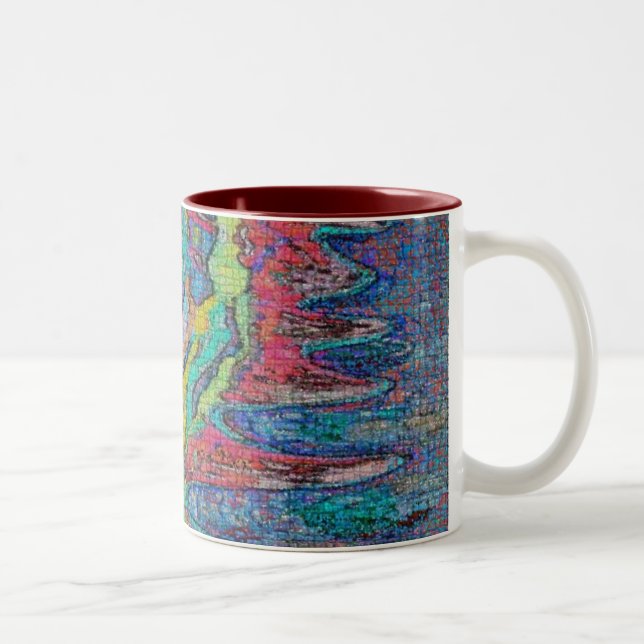 Digital Time reva Två-Tonad Mugg (Höger)