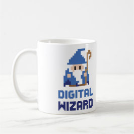 Digital trollkarl kaffemugg