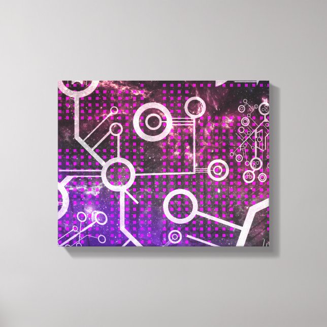 Digital Universe Canvastryck (Framsida)