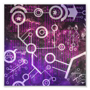 Digital Universe Fototryck
