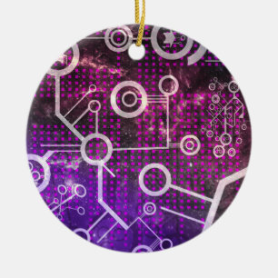 Digital Universe Julgransprydnad Keramik