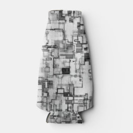 Digital Urban Circuit Flaska Cooler