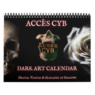 Digital Vanitas Wall Calendar – Horizontal Kalender