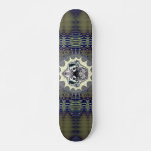 Digital värld old school skateboard bräda 21,6 cm