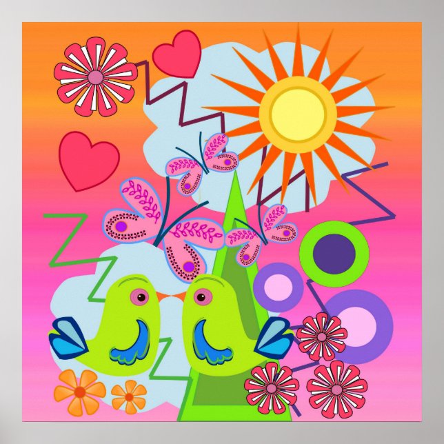 Digital vektor poster (Framsidan)