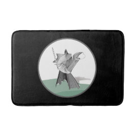 Digital Warrior - Anpassningsbarnas bakgrund Färg Badrumsmatta