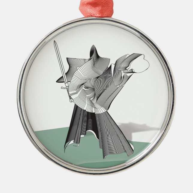 Digital Warrior Julgransprydnad Metall (Framsidan)