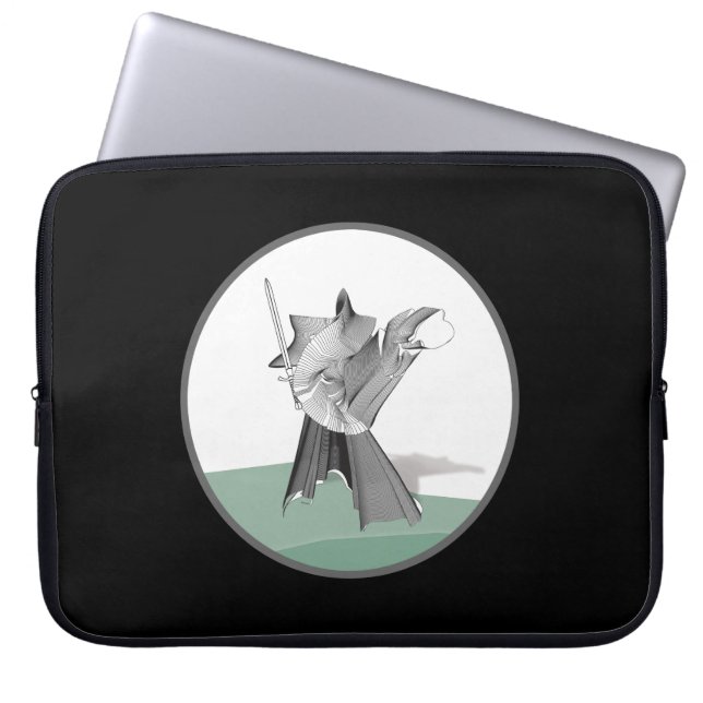 Digital Warrior Laptop Sleeve (Framsidan)