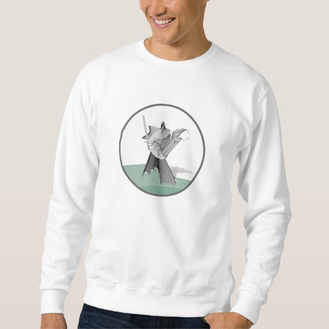 Digital Warrior Sweatshirt (Framsida)