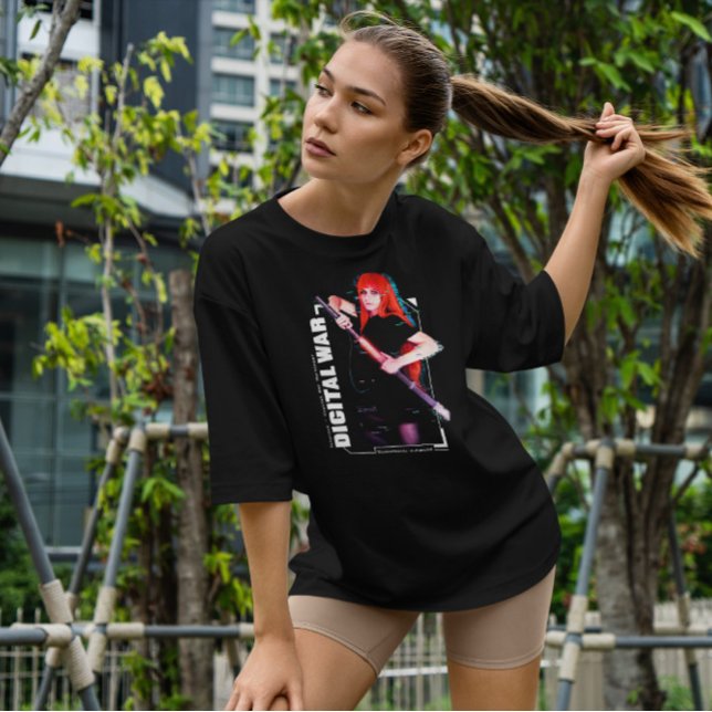 Digital Warrior Women T Shirt (Skapare uppladdad)