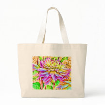 Digital Watercolor Dahlia Gift