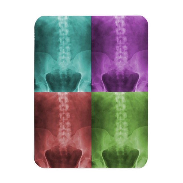 Digital X-Ray Art Premium Magnet (Vertikal)