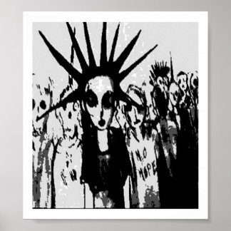 Digital zombies poster