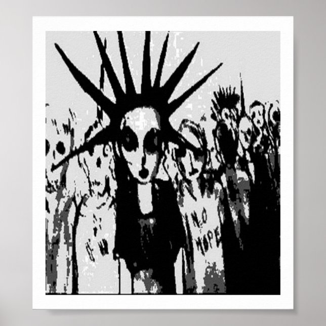 Digital zombies poster (Framsidan)