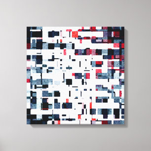 Digitala block canvastryck