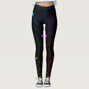 Digitala diamanter, allt-över-tryck-laggingar leggings