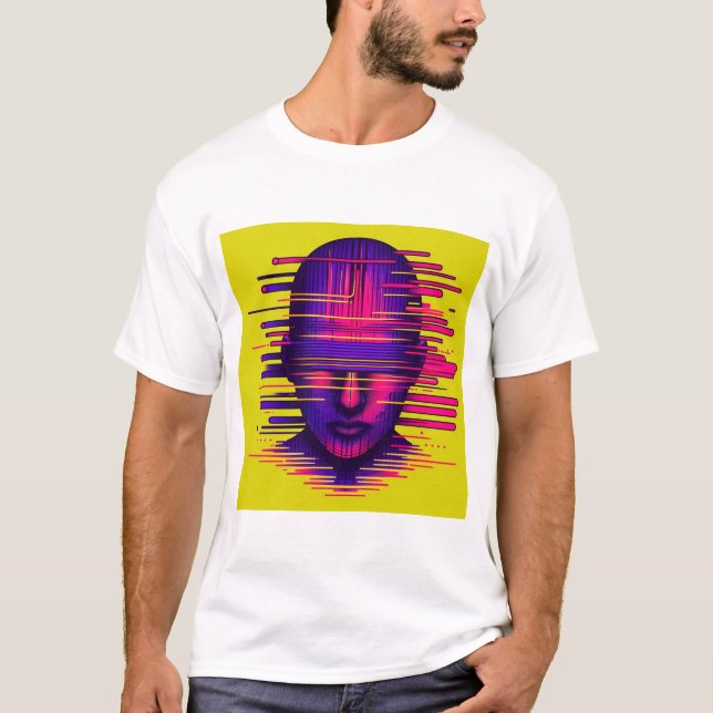 Digitala drömmar t shirt (Framsida)