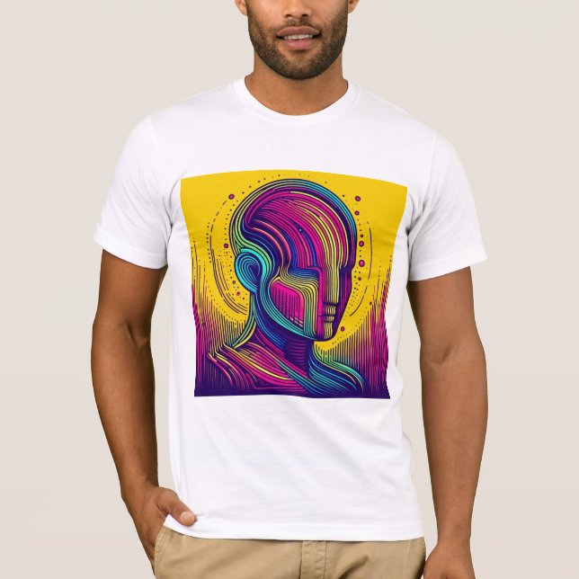 Digitala drömmar t shirt (Framsida)