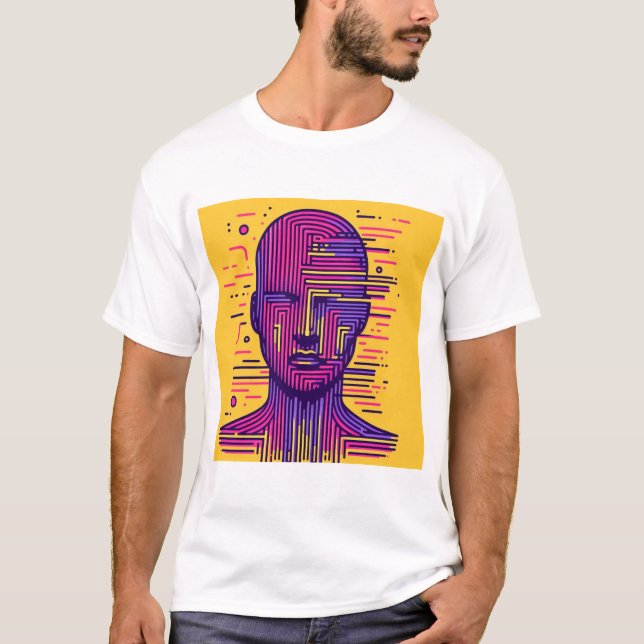 Digitala drömmar t shirt (Framsida)